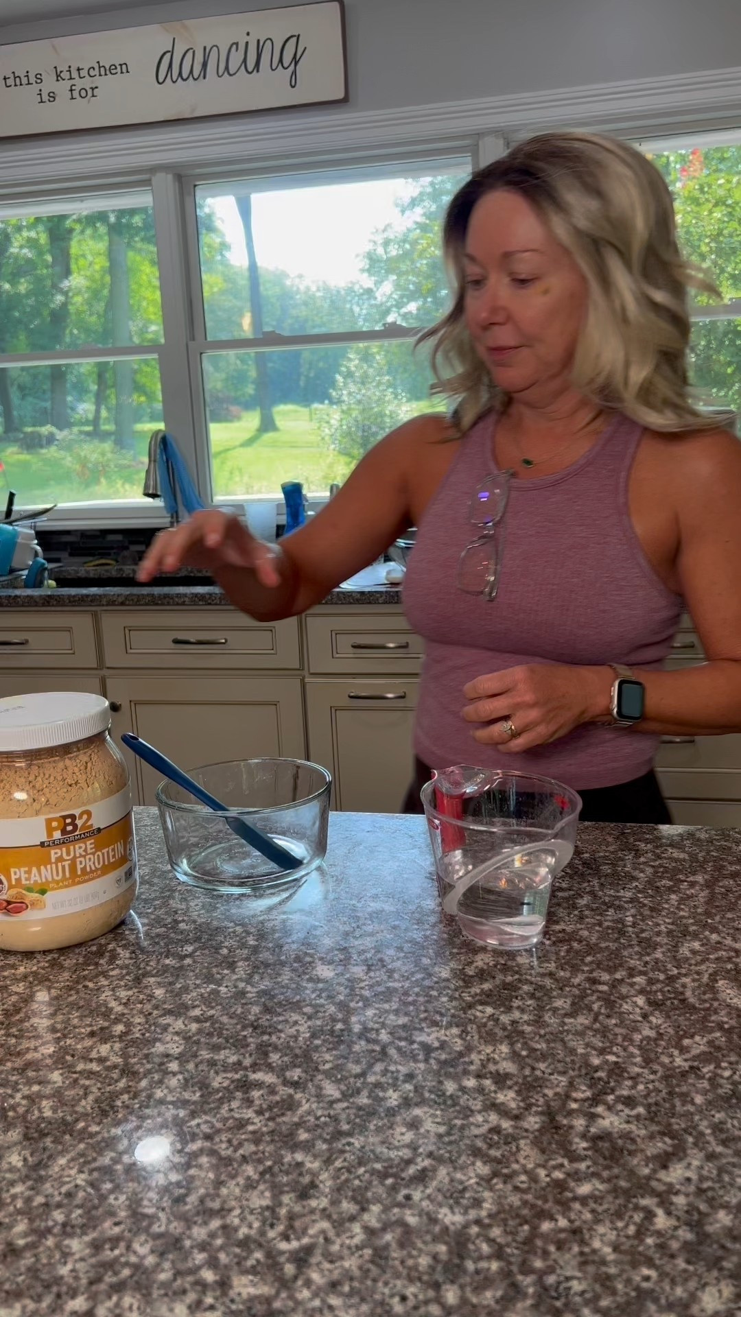 Did you know that you can make your own low fat peanut butter with PB2?

#LTKOver40 #LTKFindsUnder50 #LTKHome