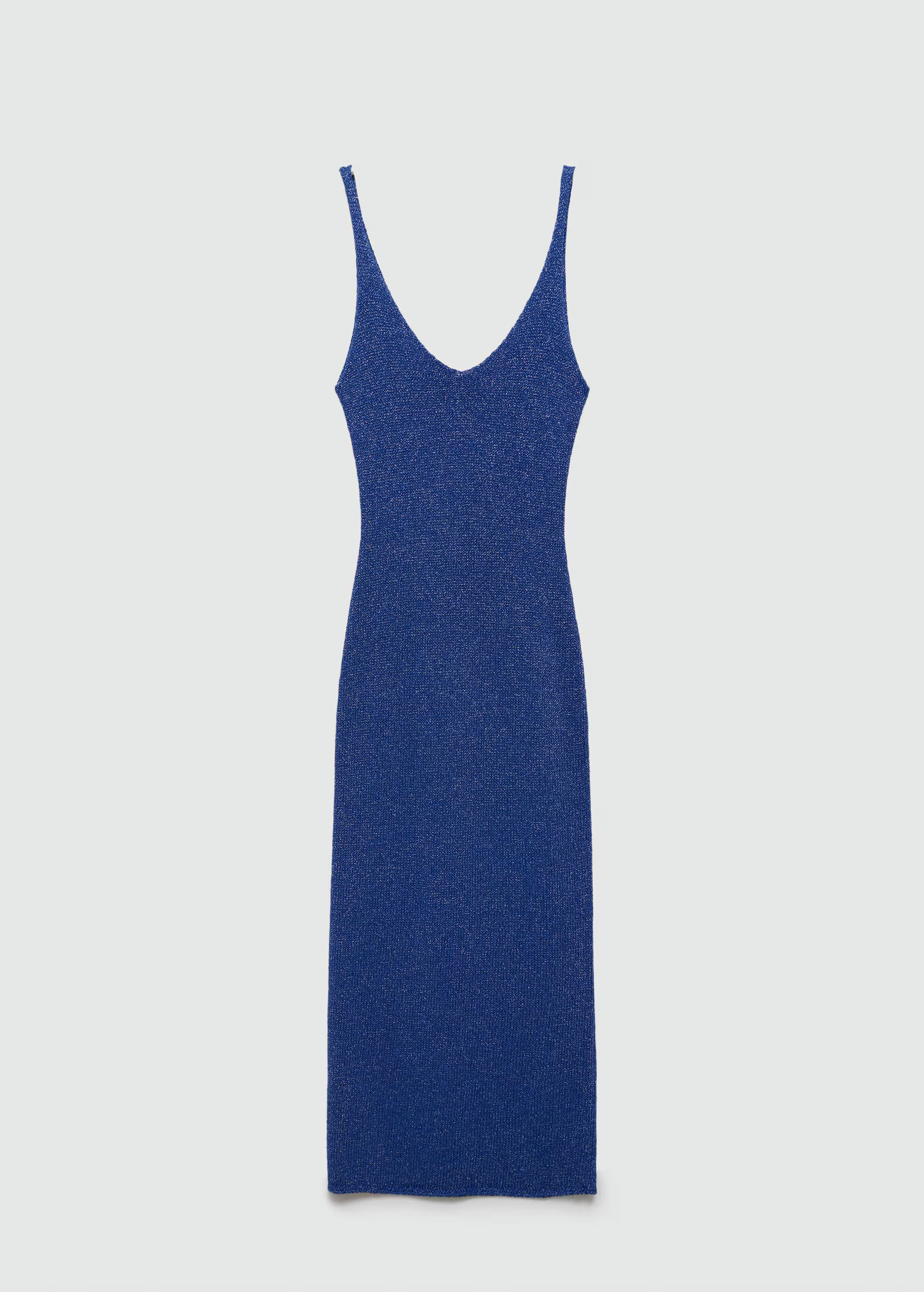 Lurex knit dress - Woman | MANGO USA | MANGO (US)