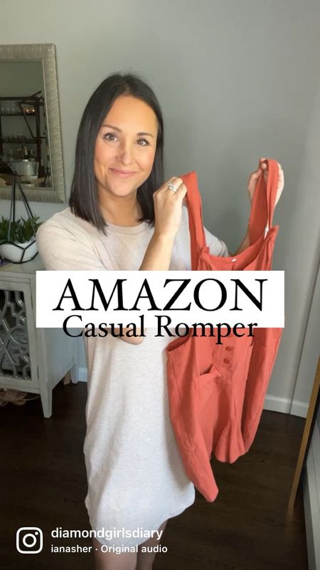 This romper is one of my favorites!! Adjustable straps, pockets & comes in a lot of colors! Wearing a small. 

#LTKFind #LTKsalealert #LTKunder50