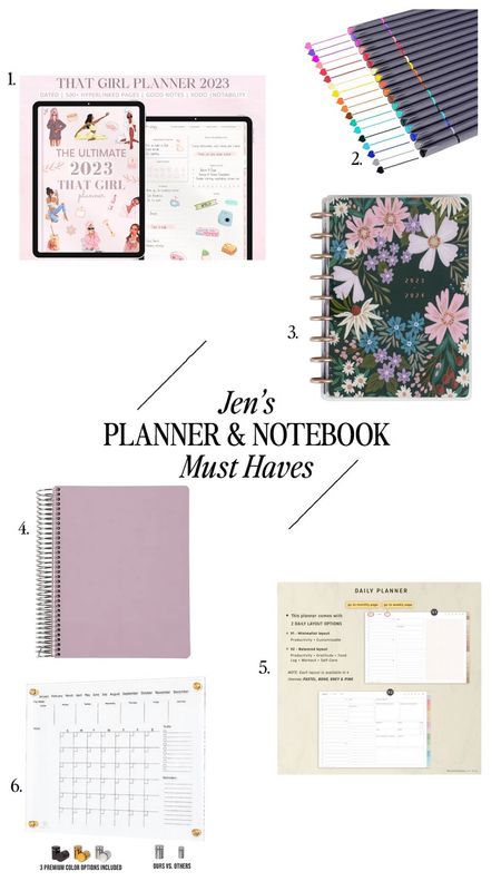 Jen’s planner and notebook must haves

#LTKhome #LTKworkwear #LTKGiftGuide