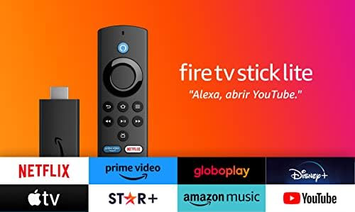 Fire TV Stick Lite | Streaming em Full HD com Alexa | Com Controle Remoto Lite por Voz com Alexa ... | Amazon (BR)