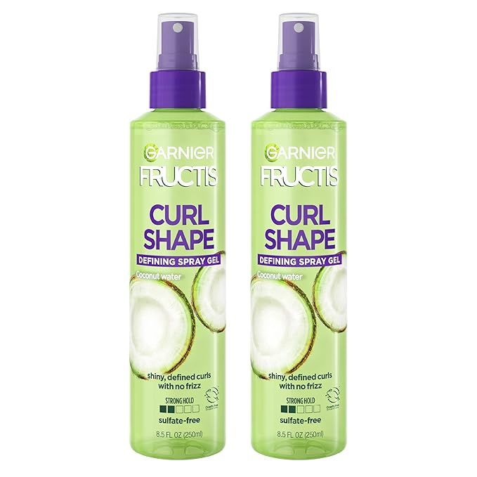 Garnier Hair Care Fructis Style Shape Curl Defining Spray Gel, 17 Ounce (Pack of 2) | Amazon (US)