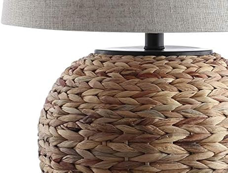 JONATHAN Y JYL6501A Alaro 24.5" Banana Leaf Basket LED Lamp Coastal,Cottage,FrenchCountry,Industr... | Amazon (US)