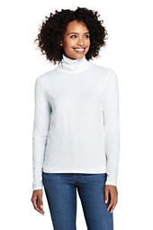 Women's Cozy Lofty Cable Turtleneck Sweater | Lands' End (US)