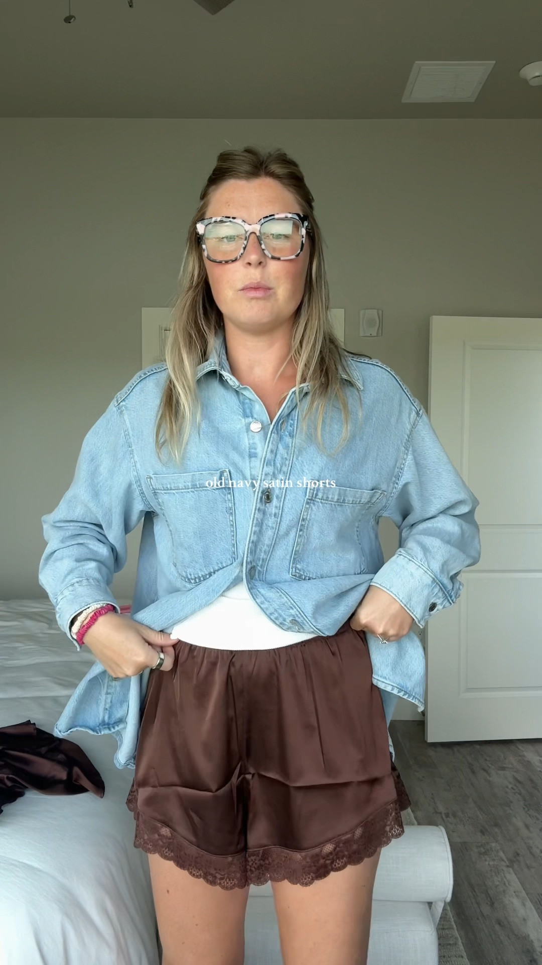 affordable satin shorts ! Wearing size small T 