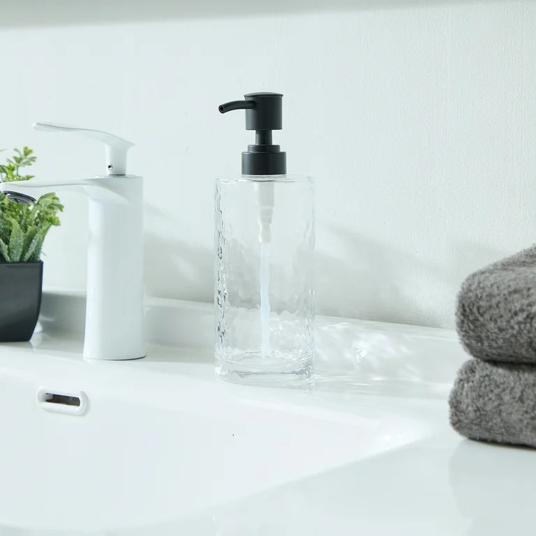 Better Homes & Gardens Hammered Glass Soap Pump | Walmart (US)