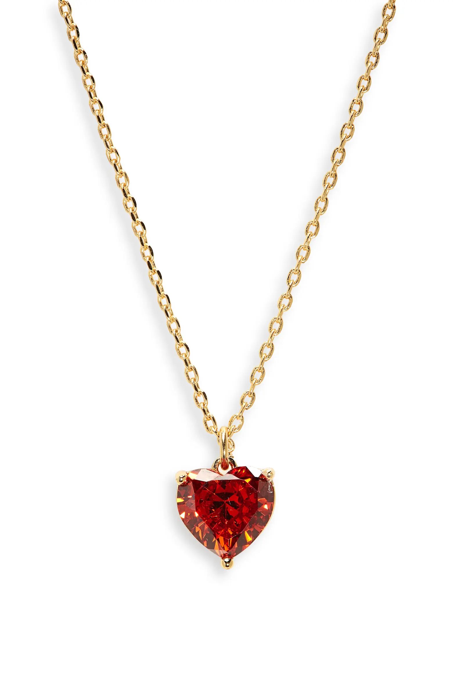 my love birthstone heart pendant necklace | Nordstrom
