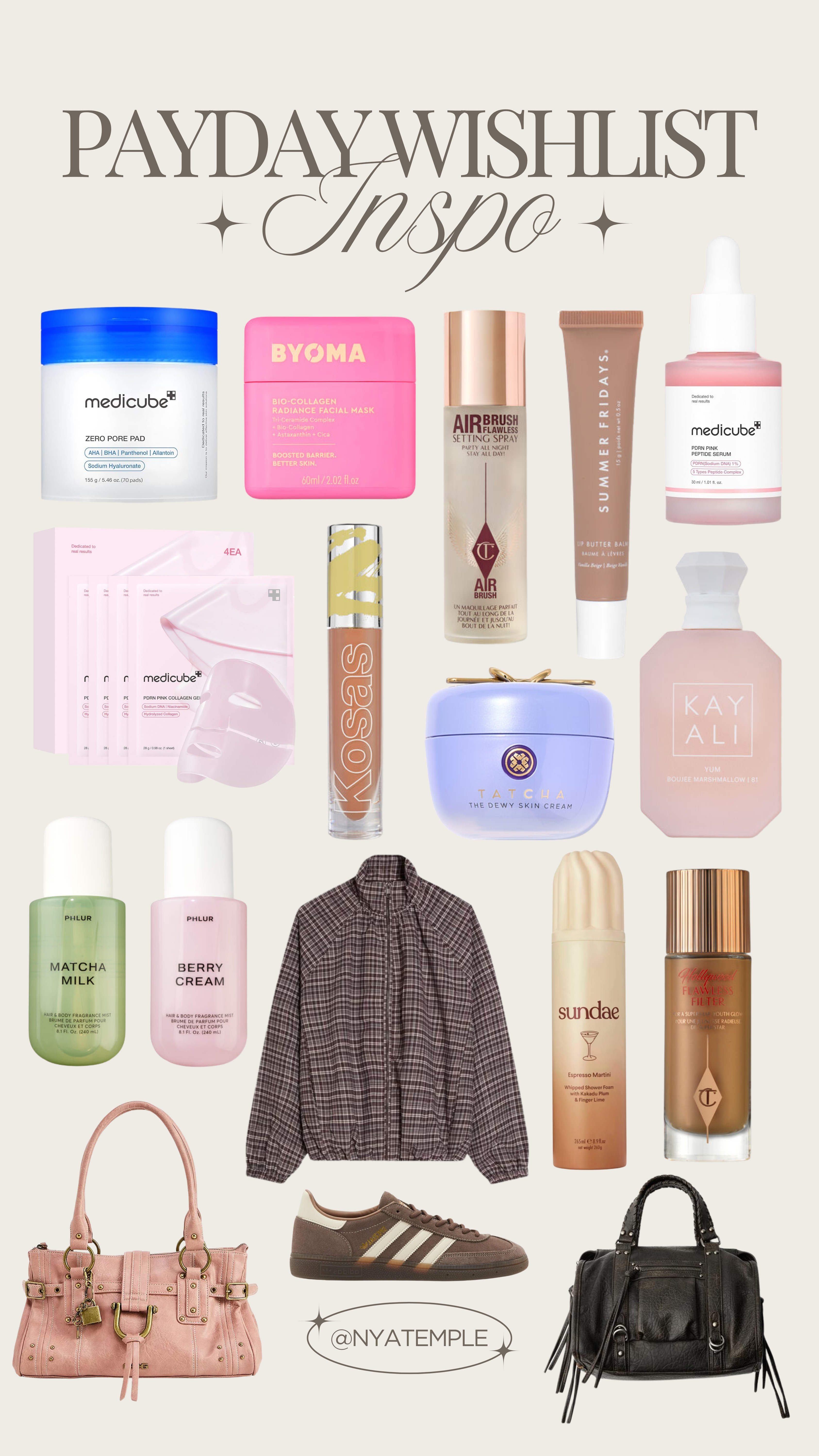 Payday wishlist inspo ✨ 20% off at SpaceNK too on loads of these 🩷 

 #LTKspring #LTKbeauty #LTKsale