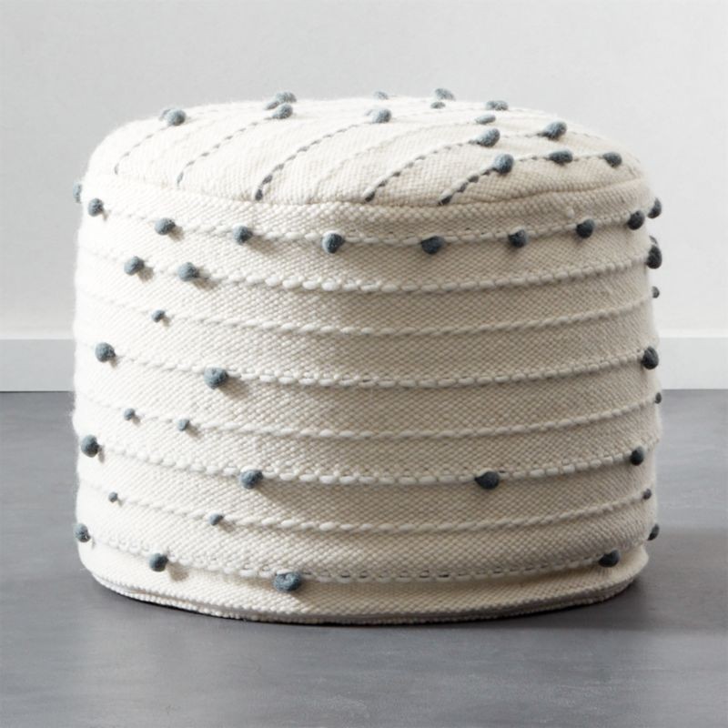 Orville Pouf + Reviews | CB2 | CB2