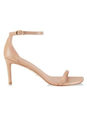 Nudistcurve Leather Stiletto Sandals | Saks Fifth Avenue OFF 5TH