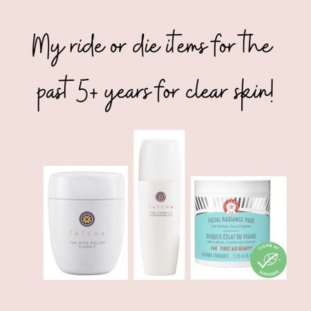 My tried and true products for clean, clear skin!

#LTKbeauty #LTKstyletip #LTKunder50