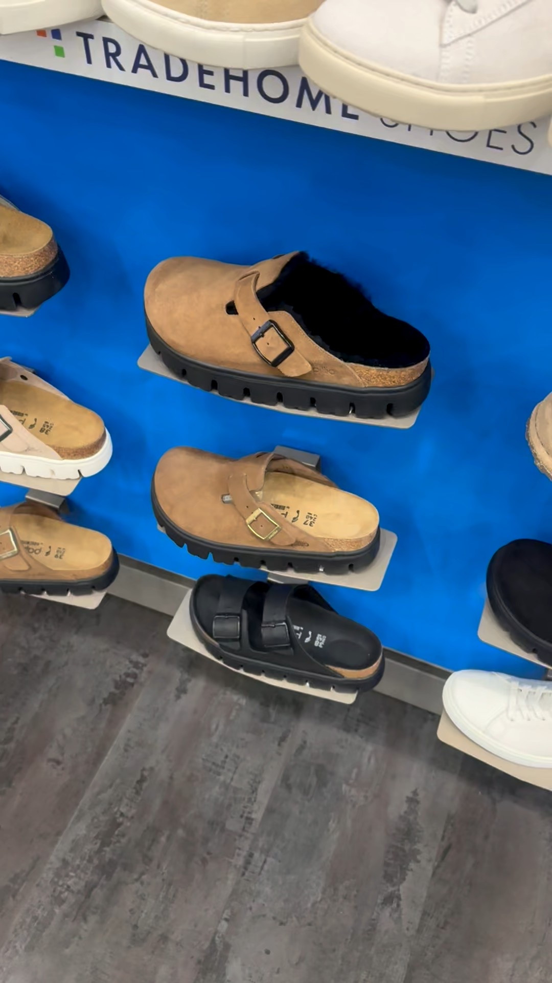 These Birks are SO cute with the chunky sole, black fur and closes toe buckle. 😍 #birks #birkenstock #shoecrush 

#LTKSeasonal #LTKHoliday