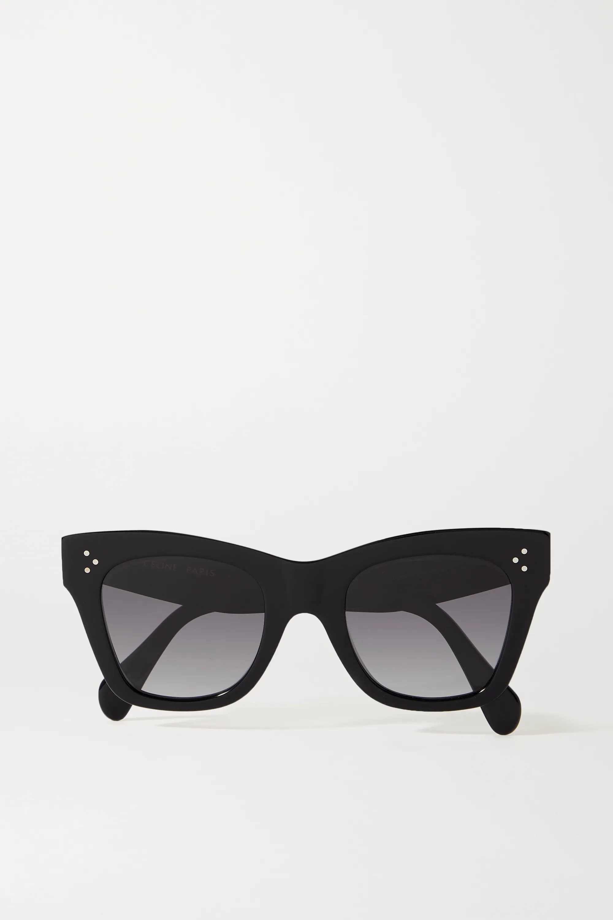 Black Oversized cat-eye acetate sunglasses | Celine | NET-A-PORTER | NET-A-PORTER (US)