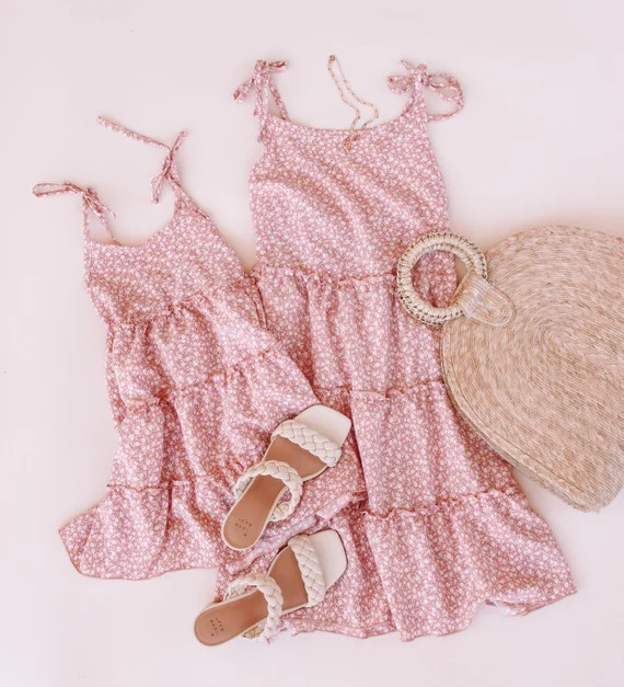 DUSTY PINK DARLING  Matching Dresses  Mommy and Me Matching | Etsy | Etsy (US)