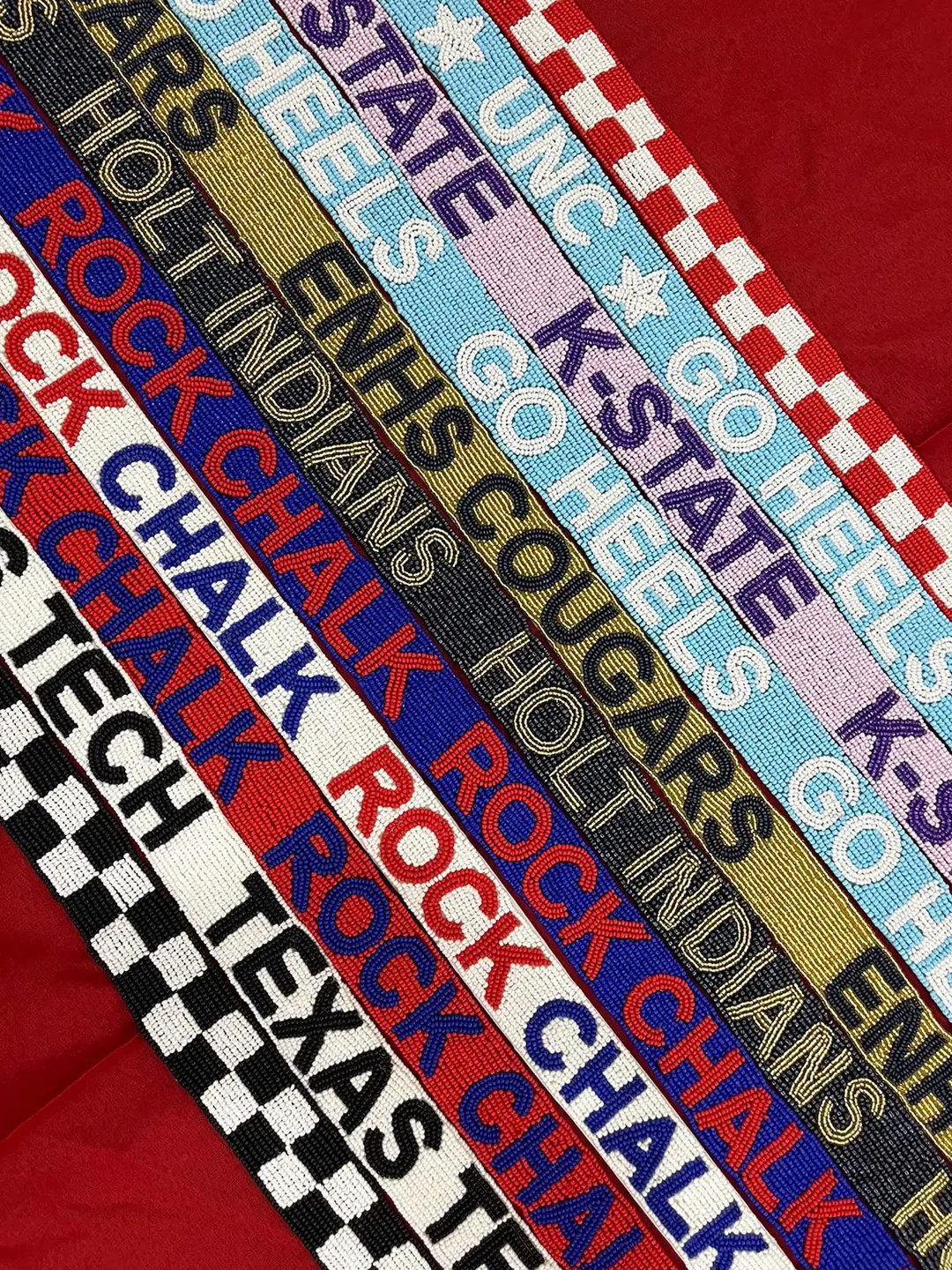 Handmade Beaded Purse Strap, Beaded Bag Strap, Customised Beaded Strap, Star Straps - Etsy | Etsy (US)