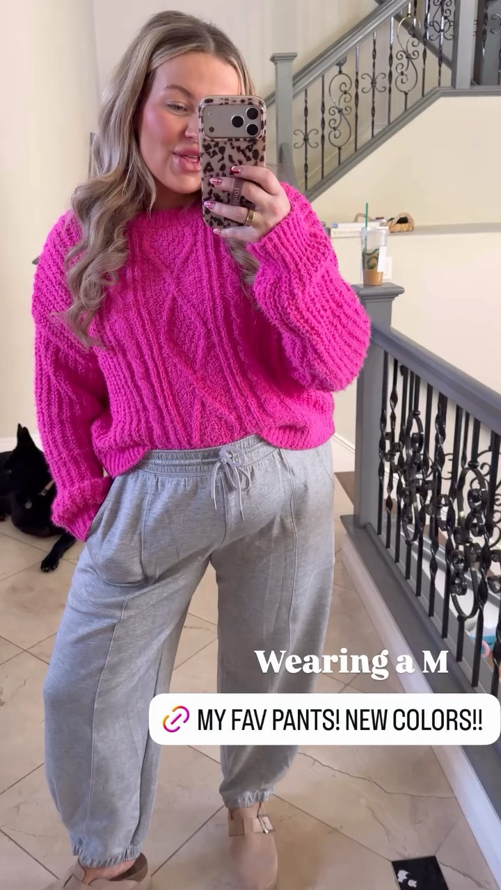 Wearing a M in my favorite comfy pants! New colors too!

#LTKMidsize
