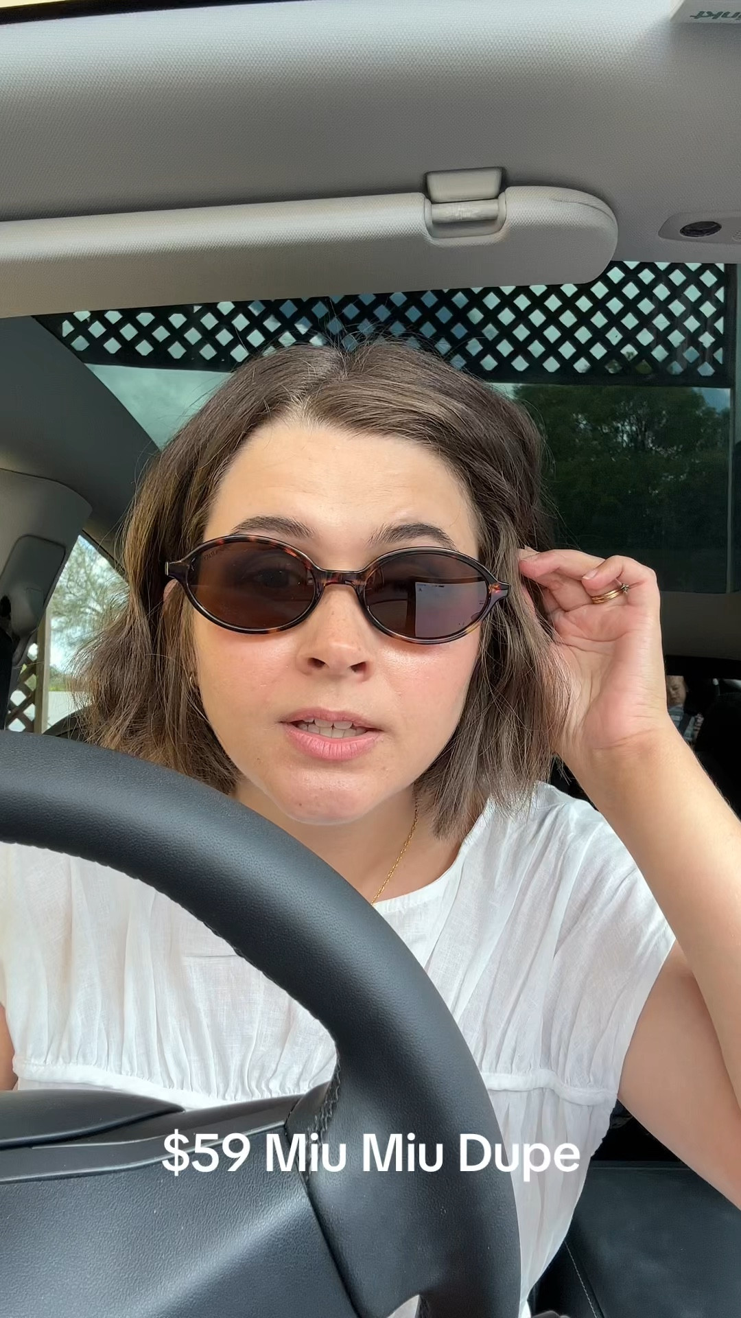 Miu Miu dupe for only $59!! 

#sunglasses #realityeyewear