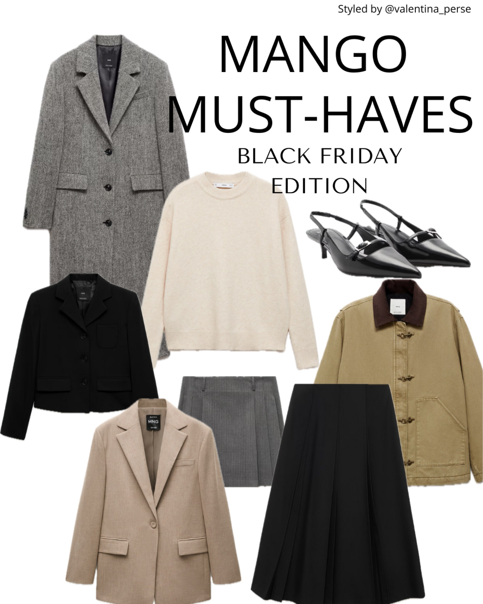 MANGO MUST HAVES - Black Friday 

#LTKautumn #LTKitalia #LTKCyberWeek