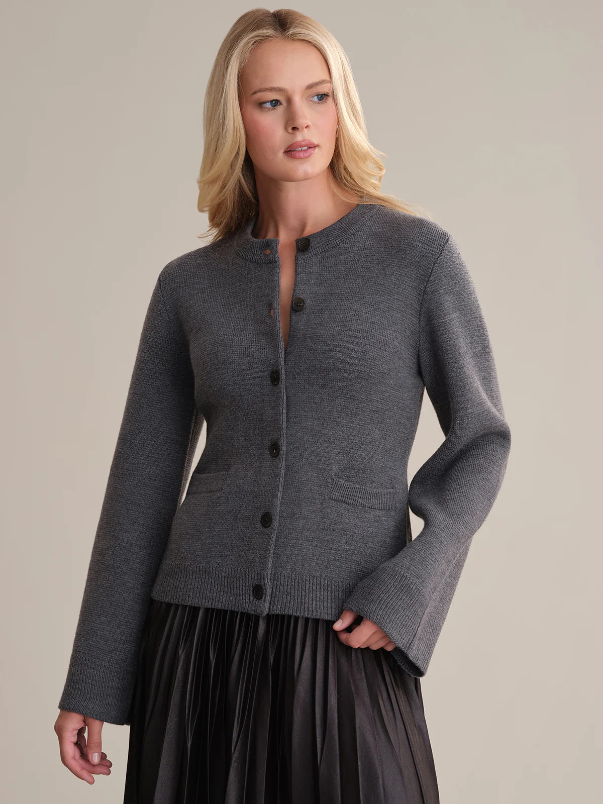 Catherine: Wool Cardigan | 525 America
