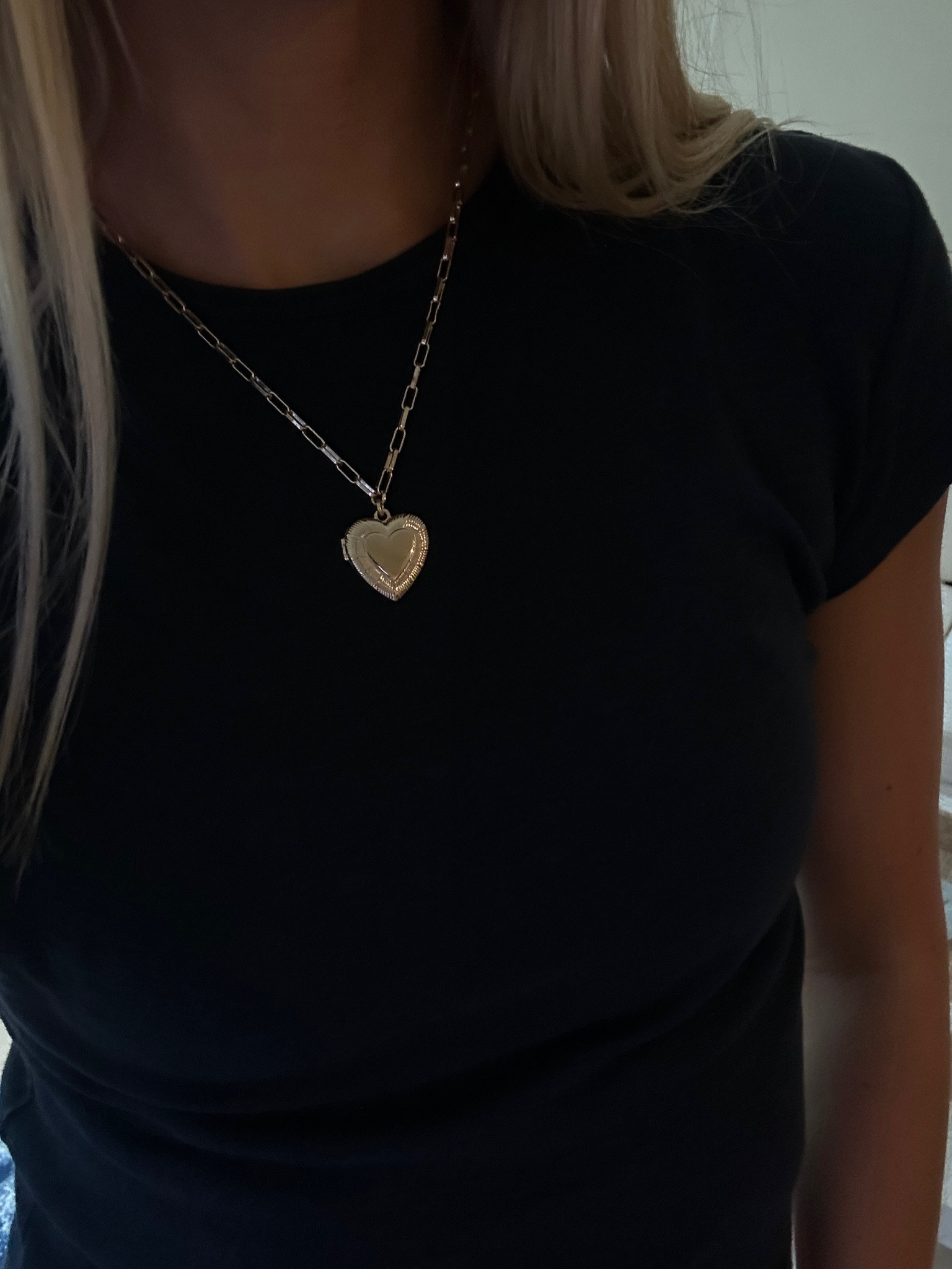 Gold heart locket necklace 

#LTKsalealert #LTKfindsunder50 #LTKstyletip