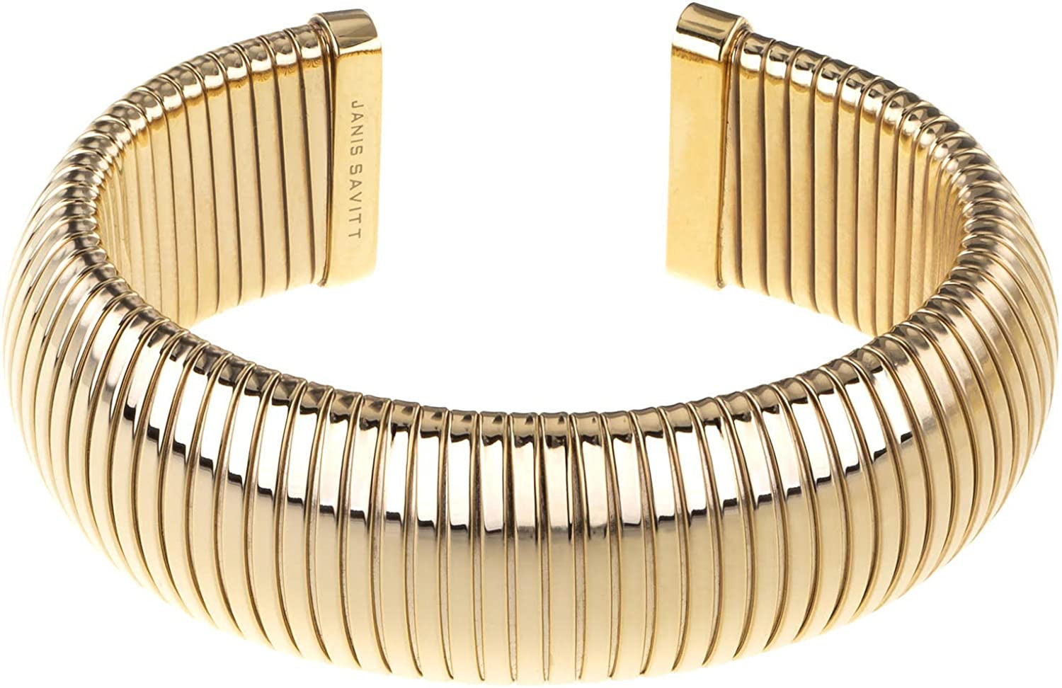 JANIS BY JANIS SAVITT High Polished Plated Brass Single Cobra™ Bracelet | Amazon (US)
