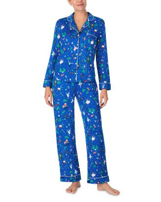 kate spade new york Brushed Jersey Christmas Pajama Set  | Bloomingdale's Women | Bloomingdale's (US)