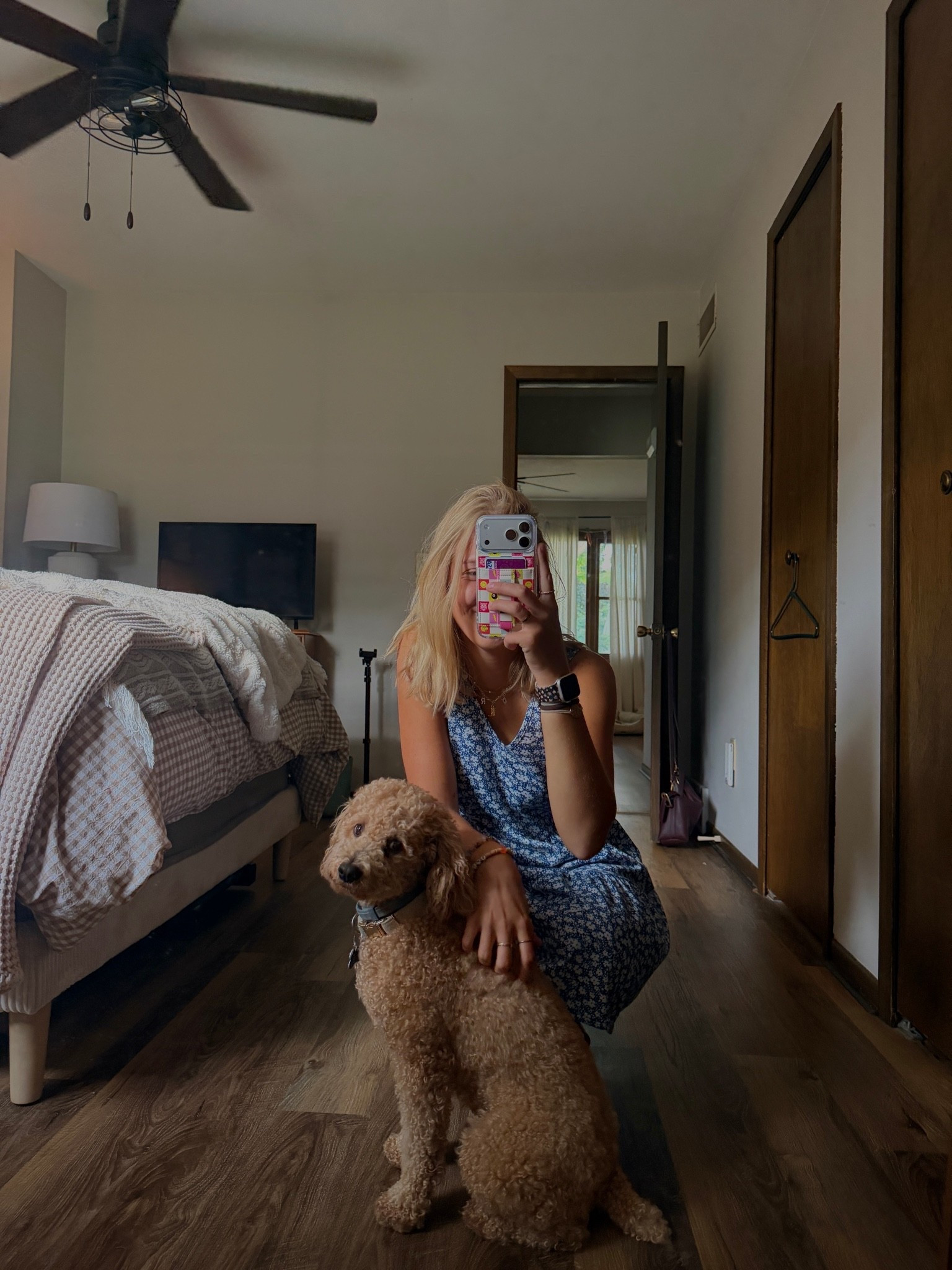 Tuesday vibes w/ Frankieeee 💙🤍🤎🐶

small in blue floral dress, Amazon
size 8.5 in brown sandals, @Target 

Amazon dresses, Amazon finds, Amazon fashion, floral dresses, blue and white dresses, Old Navy finds, Old Navy finds, Old Navy fashion, denim tops, outfit of the day, Target shoes, brown sandals, transitional pieces, summer dresses

#LTKootd #LTKmorningroutine #LTKSaleAlert