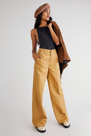 Dickies High-Rise Wide Pants | Free People (Global - UK&FR Excluded)