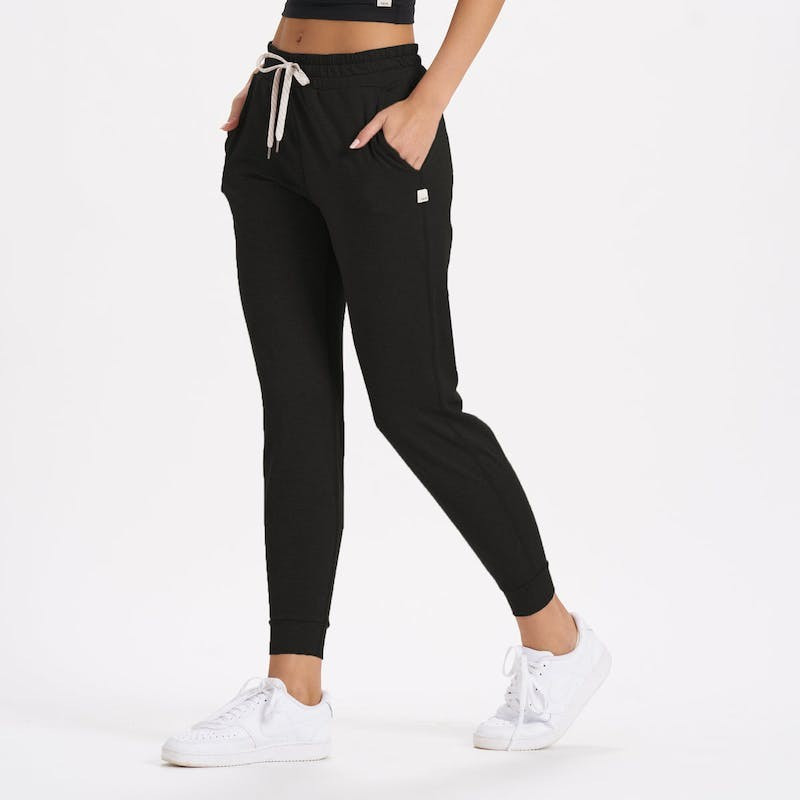 Performance Jogger - Long | Black Heather | Vuori Clothing