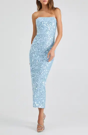 HELSI Leslie Sequin Column Gown | Nordstrom | Nordstrom