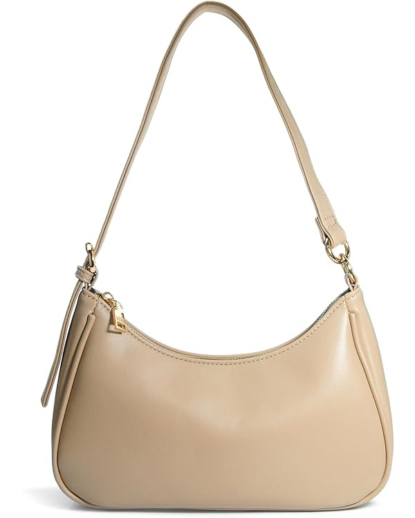 Women's Crescent Shoulder Bag Vegan Leather Chain Cross body bag Convertible Handbag | Amazon (US)