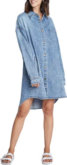 Long Sleeve Denim Shirtdress | Nordstrom