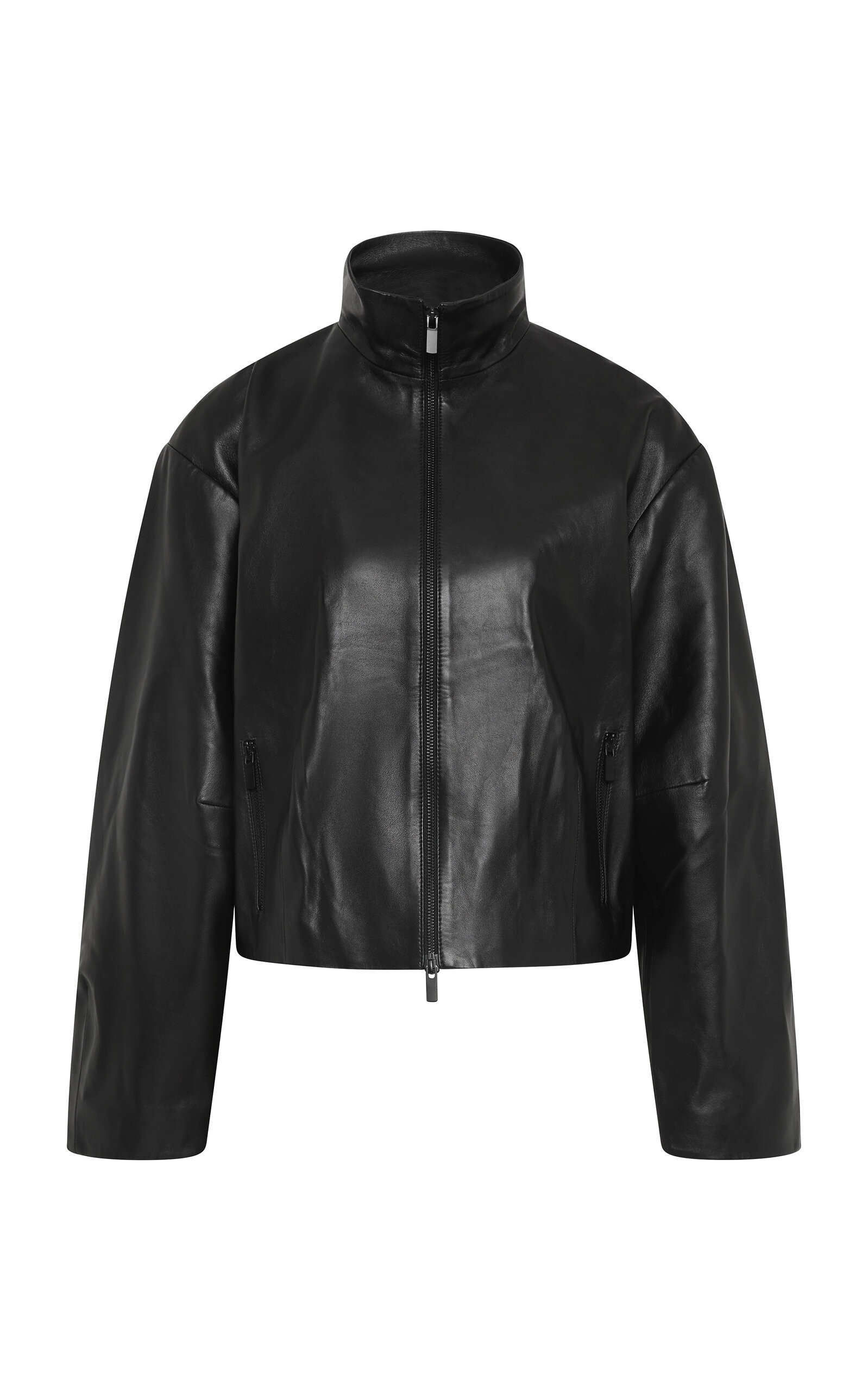 Zip Leather Jacket | Moda Operandi (Global)