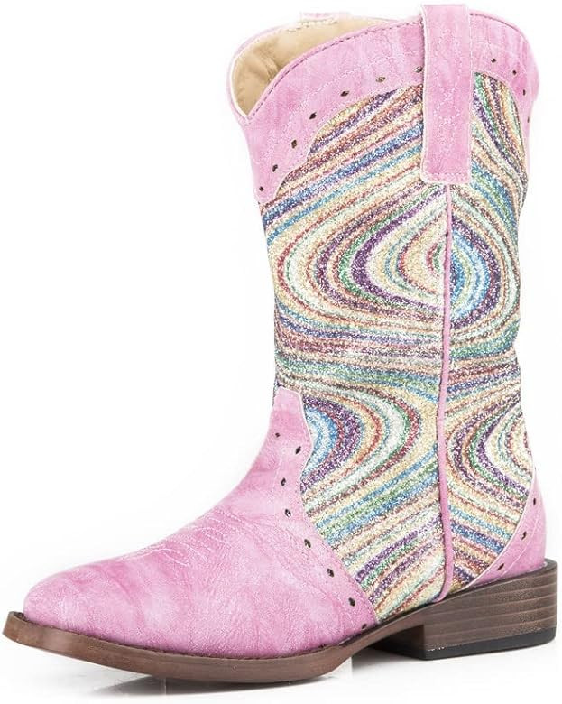 Roper Kids Baby Girl's Glitter Swirl (Toddler) | Amazon (US)