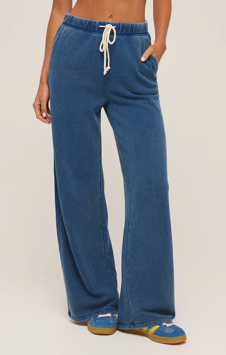 Hunter Knit Denim Pant small | Strand the Boutique