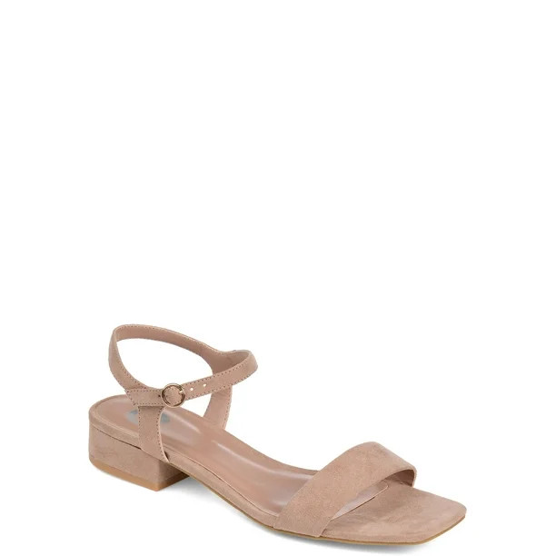 Brinley Co. Womens Strappy Square-toe Pump | Walmart (US)