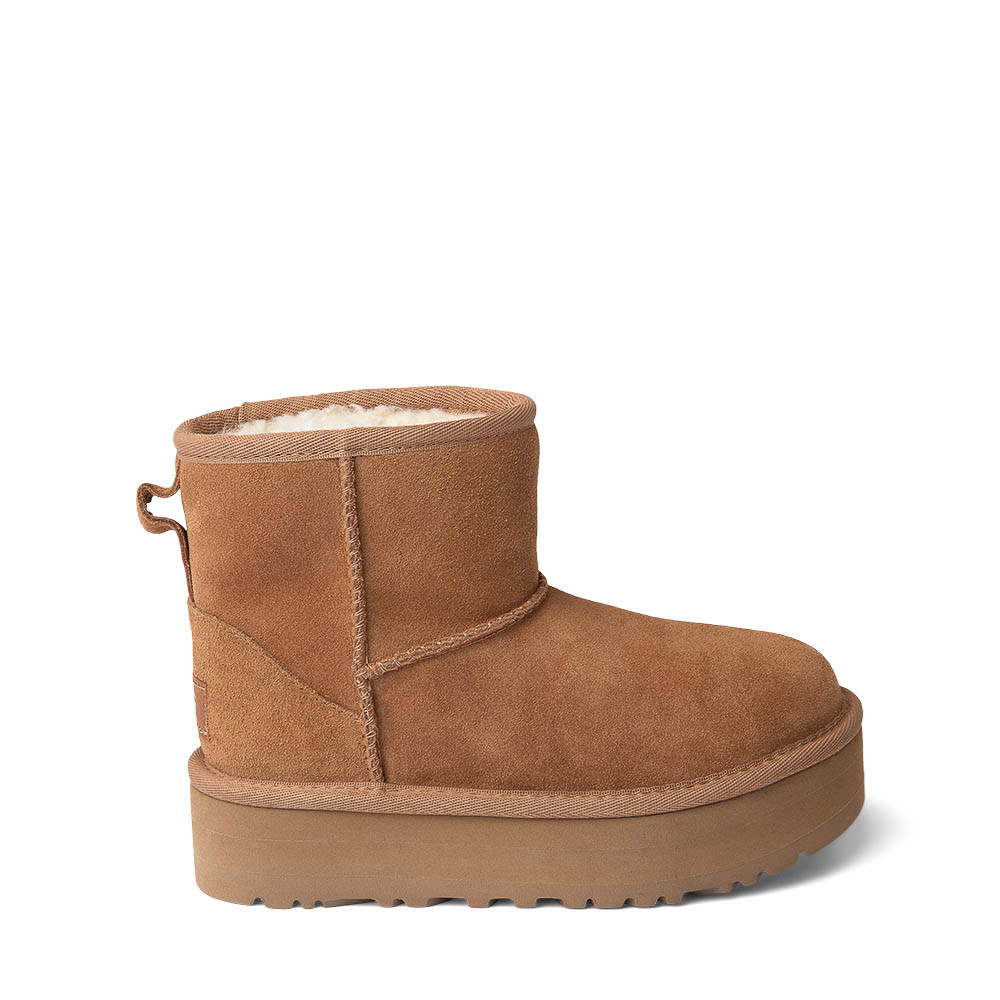 UGG® Classic Mini Platform Boot - Little Kid / Big Kid - Chestnut | Journeys