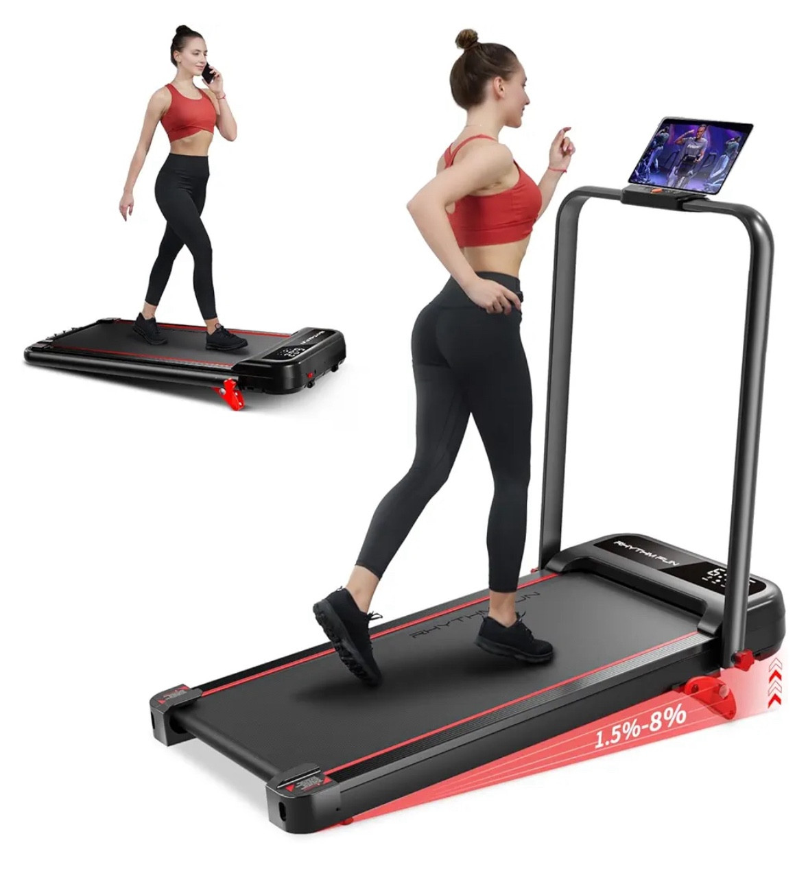 The best walking pad, i’m obsessed!! 
I read so many reviews for different ones and I’m so happy with this one. I’ve been using it for three months now, and I love that you can track your distance, time, calories, and also prop up a good book or an iPad! #walkingpad 

#LTKGiftGuide #LTKActive #LTKOver40
