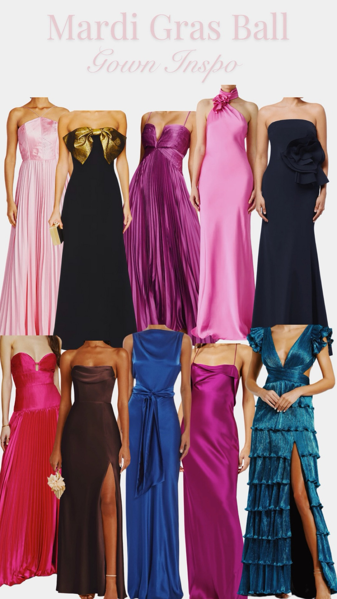 Mardi Gras Ball Gown Inspo!

#LTKSeasonal #LTKStyleTip