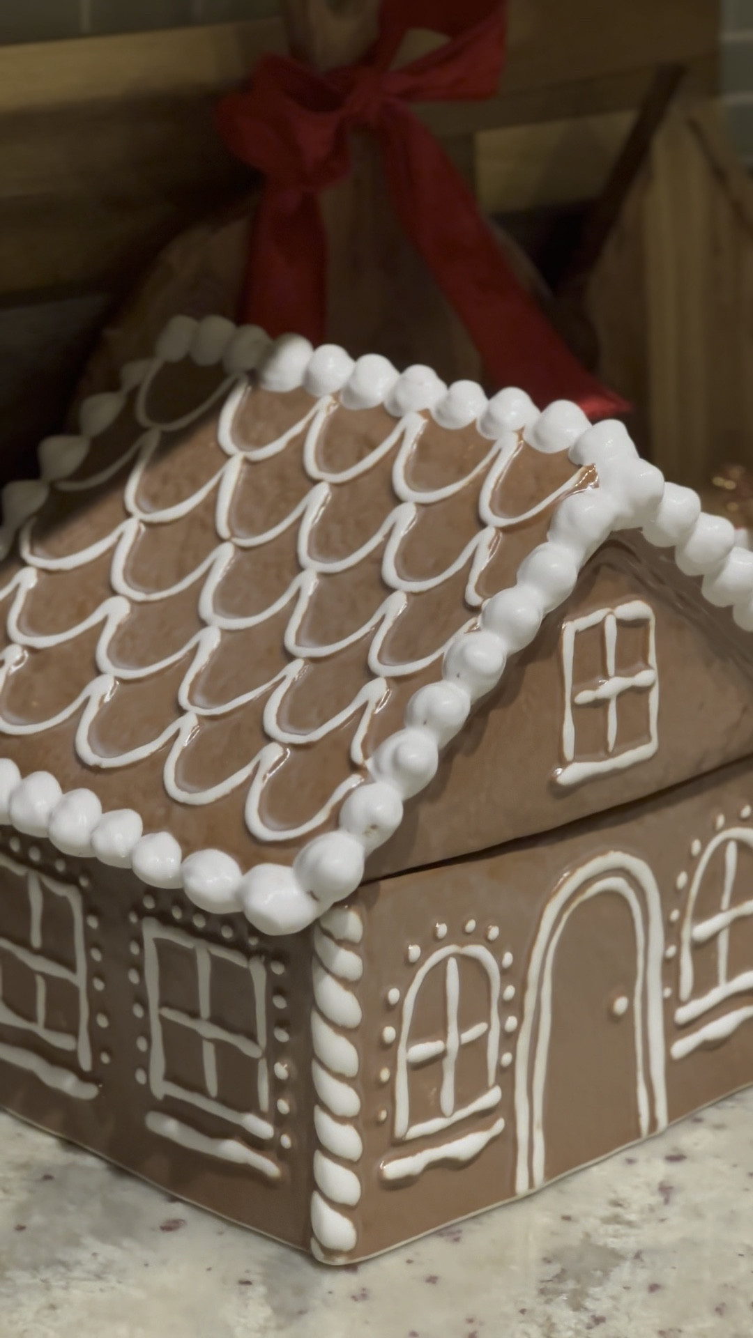 I did it… I bought the cutest Gingerbread cookie jar I’ve been eyeing! I love it! It’s a great size and actually housing my cookie mug hangers and my NESPRESSO pods. This is one to keep and bring out every year! 

#LTKWatchNow #LTKHoliday #LTKHome