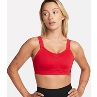 Nike Dri-FIT Alpha Women's High-Support Padded Adjustable Sports Bra - Red | Nike (UK)