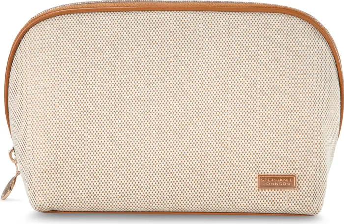 Tropea Ivory Lola Makeup Bag | Nordstrom