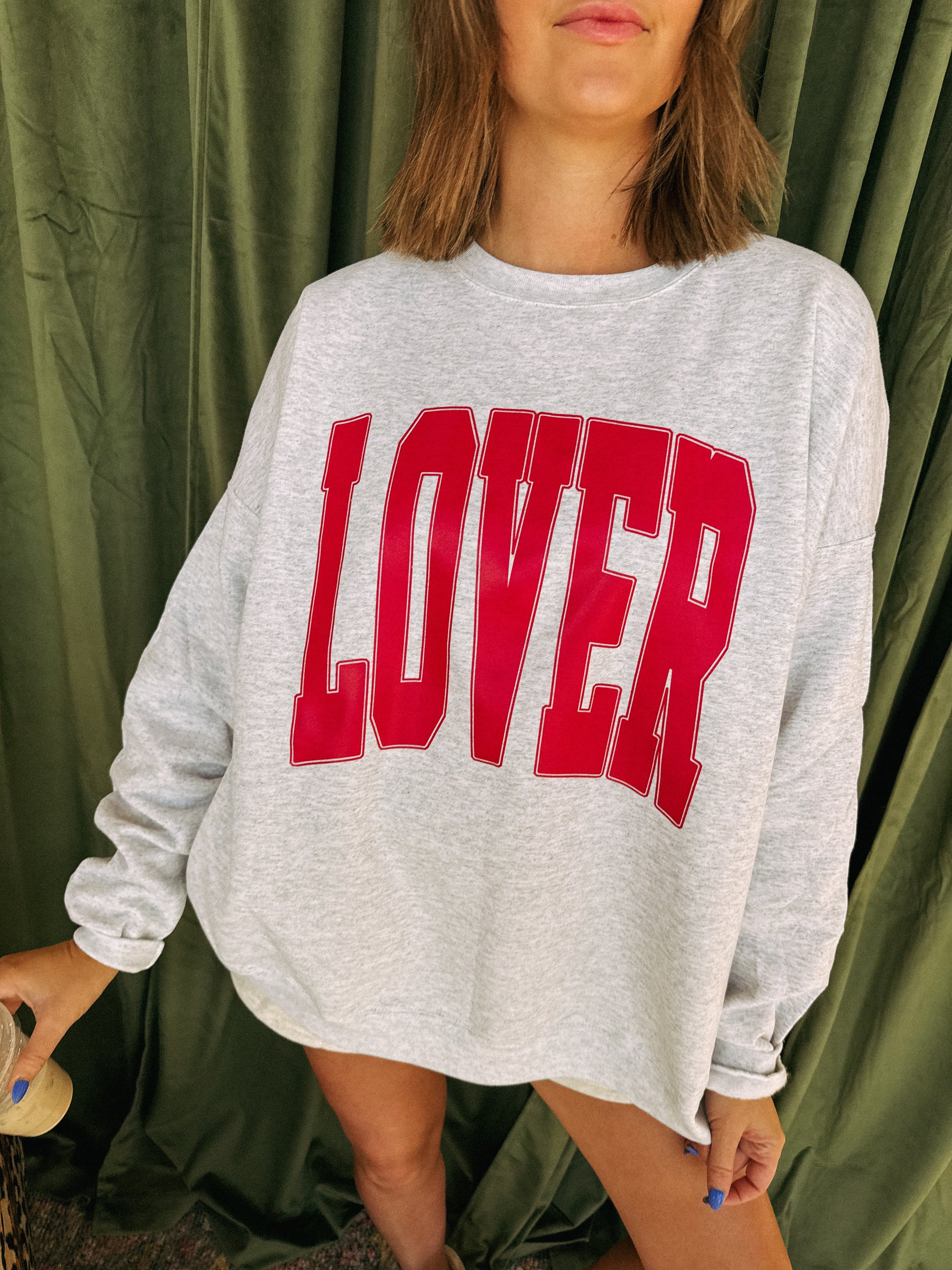 ETTA OG | all about love sweatshirt - ash | Etta+East