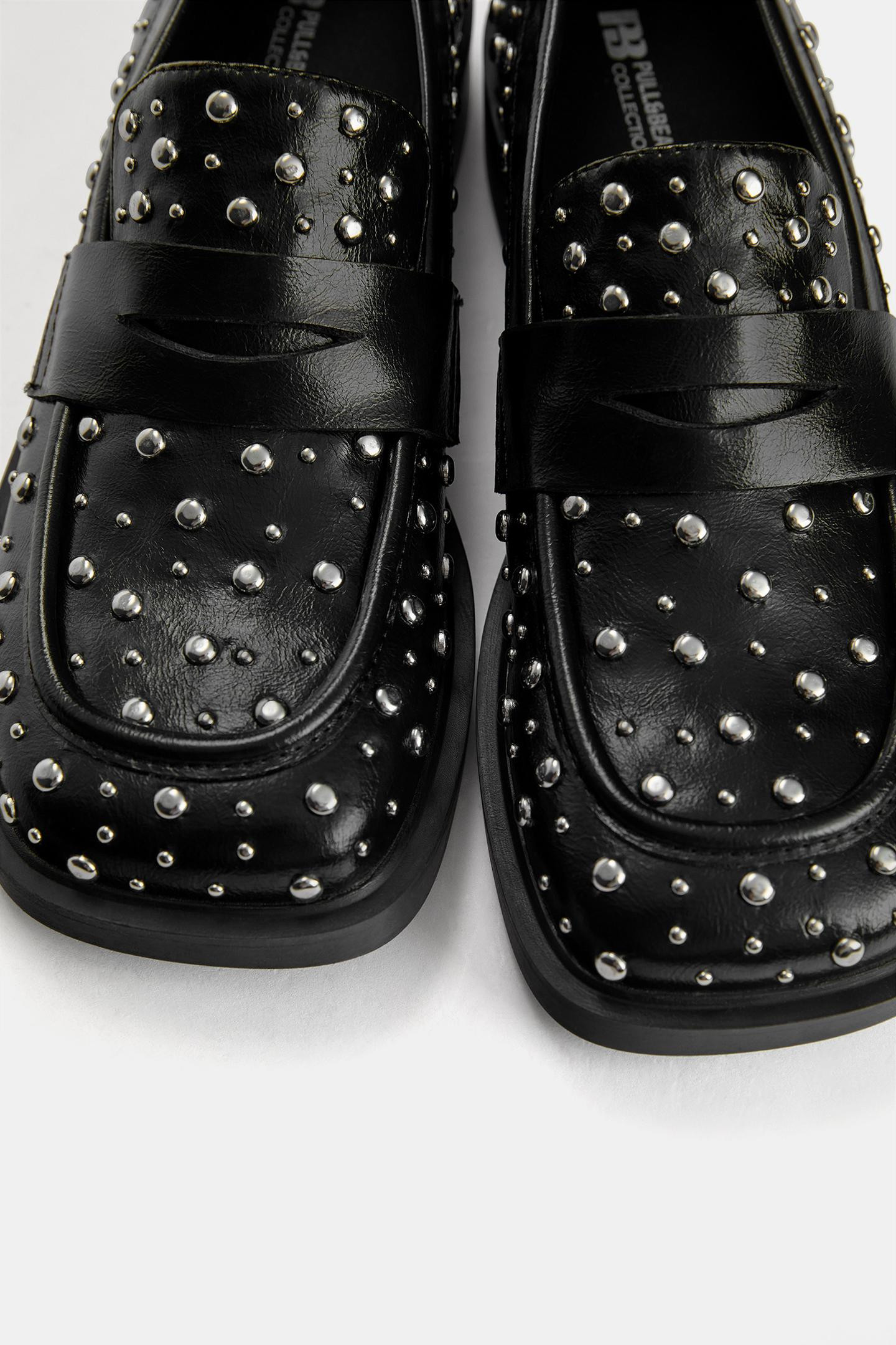Studded loafers | PULL and BEAR UK