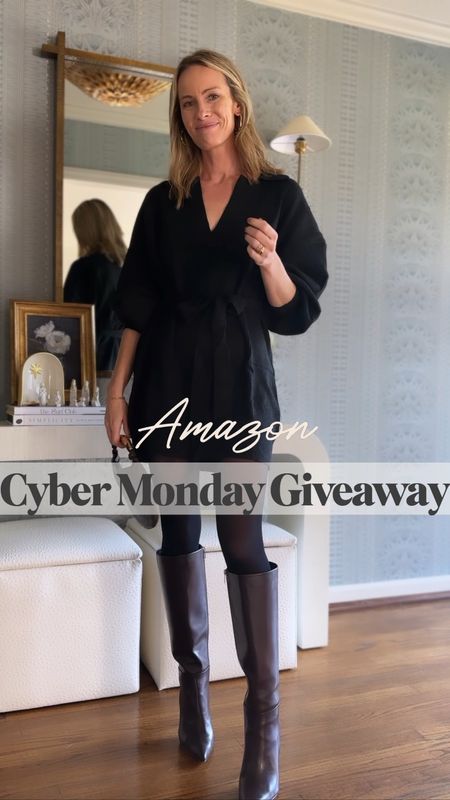 ✨Amazon $500 Giveaway✨ I am giving away 2 $500 Amazon gift cards to celebrate Cyber Monday! Perfect timing for all the shopping lists that are starting to grow 🫶🏻 Winner picked Monday 11/27 at 8pm! How to enter:
1. Follow @amazonfashion or @amazonhome 
2. Tag your Amazon loving friends! The more the merrier. 
3. Start adding to your cart so you can use the credit ASAP! 

All of these looks are on my LTK and stories now...Really loving all of these new finds + looks 🫶🏻

Happy Shopping! Xo 
#ad

#LTKVideo #LTKCyberWeek #LTKfindsunder100