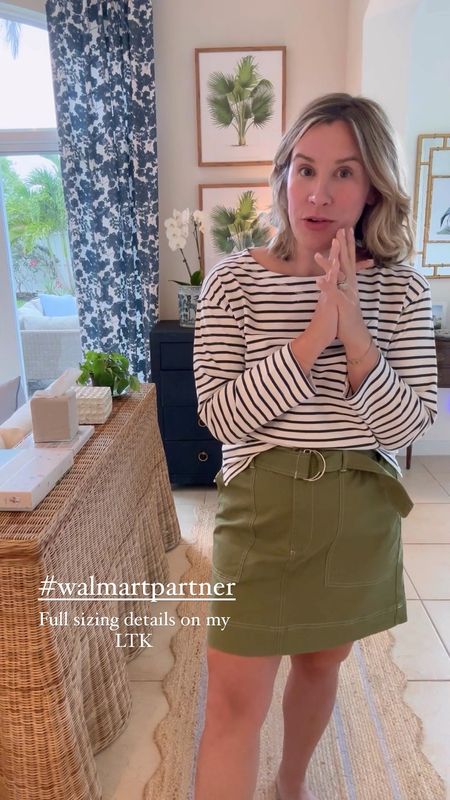 Excited to partner with Walmart to share my picks from their new summer arrivals! Wearing a medium/size 10 in everything and would say it is all true to size! The only thing running slightly big is the striped shirt! I still wouldn’t order down though. Great quality!

#walmartpartner
@walmartfashion
#walmartfashion 

#LTKSaleAlert #LTKMidsize #LTKFindsUnder50