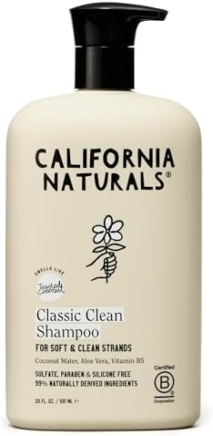 California Naturals Coconut Shampoo, Sulfate Free, Scalp and Hair Care for Women and Men, Coconut... | Amazon (US)