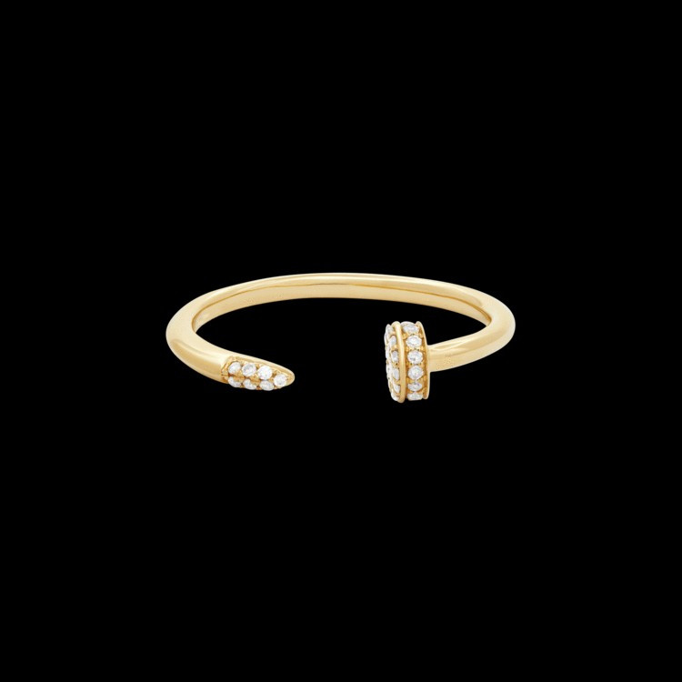 Nailed It Pave Diamond Ring | Stone & Strand