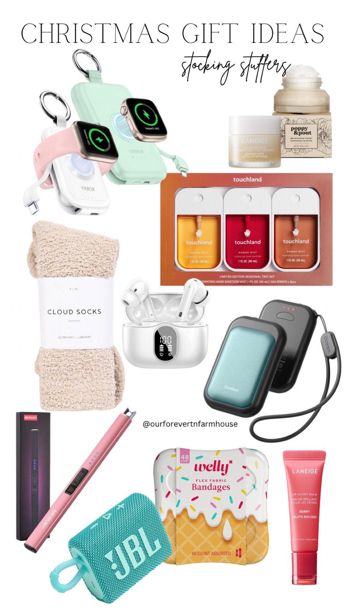 Christmas gift ideas for her. Stocking stuffed size. Hand warmers, ear buds, socks, phone chargers, and more. All Amazon finds  

#LTKSeasonal #LTKGiftGuide #LTKHoliday