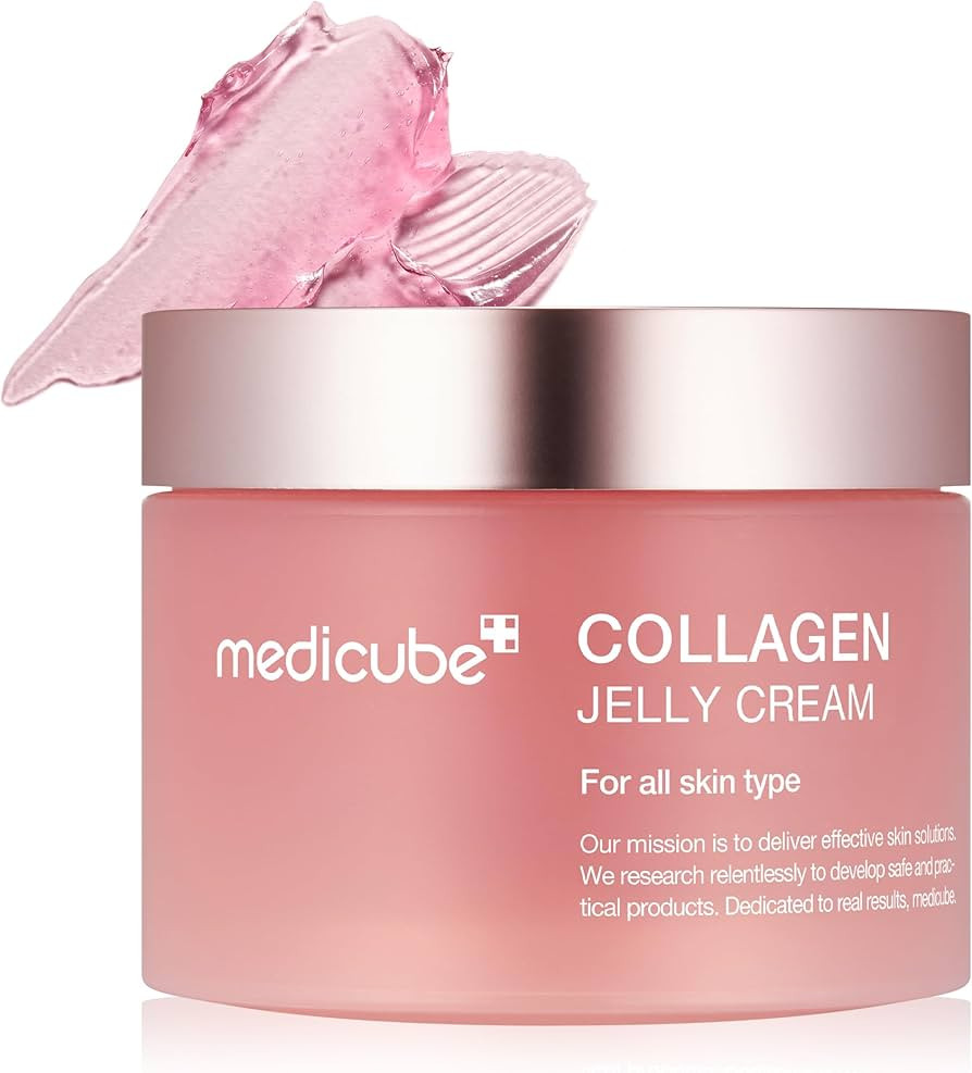 Medicube Collagen Jelly Cream- Niacinamide & Freeze-Dried Hydrolyzed Collagen - Boosts skin's bar... | Amazon (US)